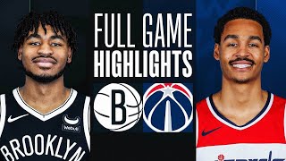 NETS at WIZARDS  FULL GAME HIGHLIGHTS  March 27 2024 [upl. by Talbott]