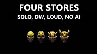 PAYDAY 2  4 STORES DW SOLO LOUD All LOOT NO AI [upl. by Paxon]