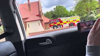 Us driving past Ferndown Fire Station part 2 15062024 [upl. by Anaeerb84]