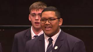 Loch Lomond trad arr Jonathan Quick  OK Chorale Palmerston North Boys High School [upl. by Bobker]