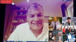 RAFAEL CORREA DESTROZA A PRENSA DERECHISTA CASO COBROS BANCARIOS INDEBIDOSNUEVO [upl. by Fidelity867]