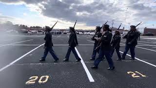 Barnwell high school drill team armed [upl. by Emirej]