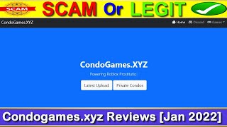 Condogamesxyz  Condogamesxyz Reviews  Condogamesxyz Roblox  Is Condogamesxyz Scam Or Legit [upl. by Anbul]