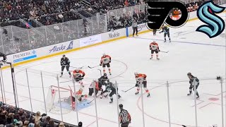 First Kraken Home Win Of The Season Seattle Kraken vs Philadelphia Flyers Game Vlog 101724 [upl. by Yrak]