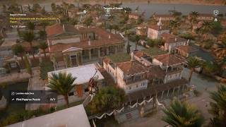 Assassins Creed Origins  Papyrus Puzzle location Temple of Sobek [upl. by Lorita]