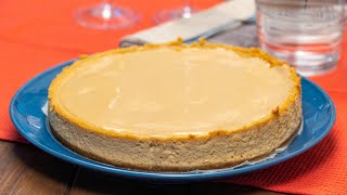 Dulce de leche cheesecake that looks delicious [upl. by Elamor471]