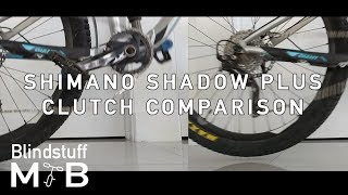 Shimano Shadow Slow motion ONOFF comparison [upl. by Pages]