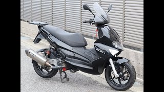 GILERA Runner ST200 Engine start AKRAPOVIC SO Muffler エンジン始動 マフラーサウンド ジレラ ランナー アクラポビッチ [upl. by Huff]