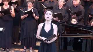 MARION GRANGE soprano dans UN REQUIEM ALLEMAND  BRAHMS [upl. by Enitsirc]