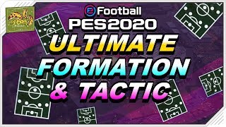 The ULTIMATE Formation amp Tactic in PES 2020 [upl. by Lambert]