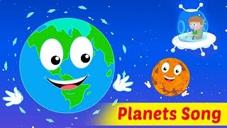 Planetenlied  Vorschulreime  Planets Song  Learn Names Of Planets [upl. by Naahsar732]