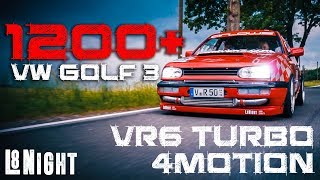 CARBON VR6 Turbo Golf 3 1200 PS 4Motion  RAD48  MCR6  L8Night Serie 2 [upl. by Ludeman108]