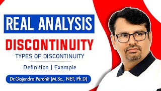 Real Analysis  Discontinuity  Types Of Discontinuity  Definition amp Examples Of Discontinuity [upl. by Coriss483]