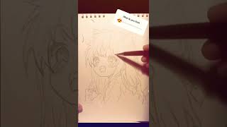 رسمتي لفتاة انمي قطة animeart dandandan drawanime drawanimegirl fanartanime mangadraw [upl. by Revolc]