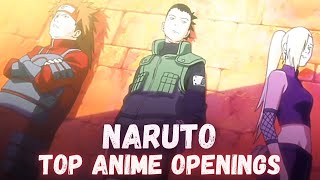 Top Naruto amp Naruto Shippuden Openings [upl. by Naujit232]