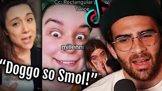 MILLENNIAL CRINGE TIKTOKS WITH QT [upl. by Htrap]