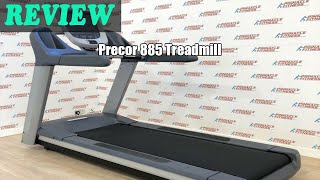 Precor 885 Treadmill  Review 2022 [upl. by Meagan]