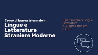 UNIBG  Laurea triennale in Lingue e Letterature Straniere Moderne LLCS [upl. by Omissam]