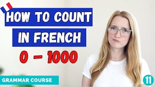 How to Count in French 11000 and more  French Grammar Course  Lesson 11 🇫🇷 [upl. by Ysak]