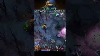 1 Level In 31 Seconds Sand King Likes this Very Much dota2 dota2highlights rampage [upl. by Baudoin]