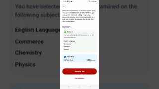 How to take a test exam on the Myschool app [upl. by Llenroc221]