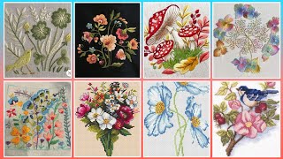 1 Stunning amp Elegant Cross stitch patternsCharsuti Embroidery Design Ideas Hand made Embroidery [upl. by Nairrot275]