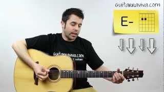 POLLITO PIO GUITARRA TUTORIAL ACORDES PULCINO PIO TAB guitar español como tocar [upl. by Sergo]