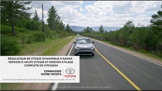 Connaissez votre Toyota  Régulateur de vitesse dynamique à radar [upl. by Kenley]