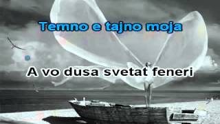 KARAOKE TAJNO MOJA TOSE PROESKI MAKEDONSKI PESNI [upl. by Towers722]