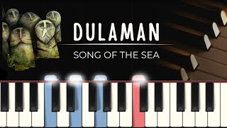 Dúlamán Song Of The Sea MIDI  synthesia tutorial  piano sheets [upl. by Lisabeth]