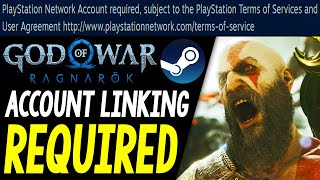 God of War Ragnarok PC PSN Account Linking REQUIRED  THIS IS ABSOLUTE GARBAGE [upl. by Yelha]