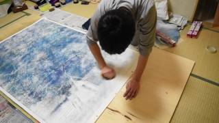 CMYK Woodcut Printing [upl. by Anjanette]