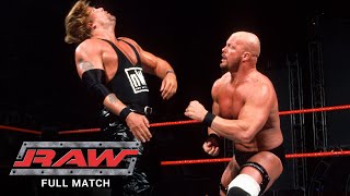 FULL MATCH  The Rock amp quotStone Coldquot Steve Austin vs The nWo – Handicap Match Raw March 11 2002 [upl. by Nesbitt]