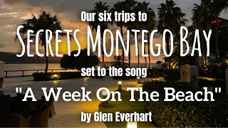 “A Week On The Beach” at Secrets Montego Bay Jamaica [upl. by Eelarac]