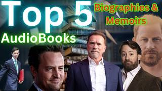 Top 5 Audiobooks in Biographies amp Memoirs  Best Audiobooks 2024 [upl. by Kinna]