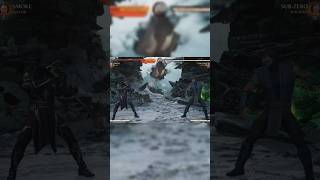 Smoke Combos MK1  one bar one kameo 42 Damage mk1edits shorts smokemortalkombat [upl. by Ilse620]