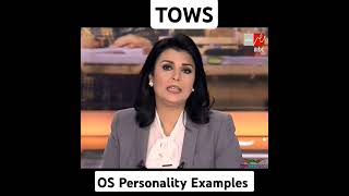 TOWS OS Personality Example marketingLearningprocess [upl. by Sirac29]