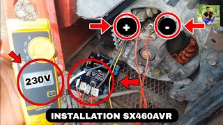 How To Suply SX460 AVR   Automatic Voltage Regulator  AVR   How To Fixing Generator AVR Unit [upl. by Aral880]