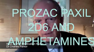 Prozac Paxil amp Drug Interactions With Amphetamines for ADHD  Dr Charles Parker [upl. by Sigvard]