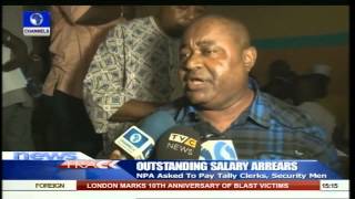 Maritime Workers Union Threatens Strike Over Unpaid Salary Arrears 070715 [upl. by Eetnahs]