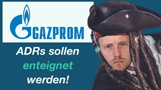 GAZPROM Aktie Enteignung verhindern  So gehts [upl. by Winnifred]