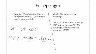 Feriepenger [upl. by Sremmus]