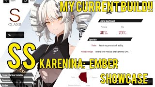 Punishing Gray Raven SS KARENINA EMBER  MY CURRENT BUILD [upl. by Luhe]