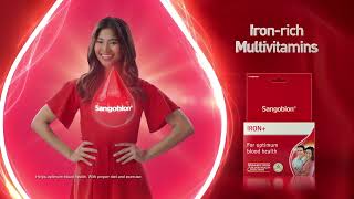 Multivitamins  Minerals Sangobion Iron Tiredness amp Hair Loss Featuring Sarah Geronimo [upl. by Travax962]