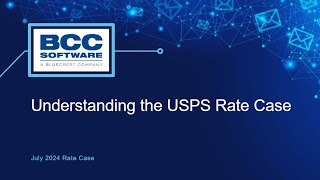 Understanding the July 2024 USPS Rate Case Key Changes and Updates [upl. by Enirehtacyram]