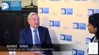 SOU2014 interviews  George Soros [upl. by Yornoc]