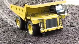 112 RC 777 Haul truck and RC Dozer LANDSCAPING PART 3 [upl. by Giorgia]