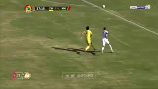 هدف محرز الخرافي ضد زيمبابوي Mahrez Goal vs Zimbabwe [upl. by Lorianna]