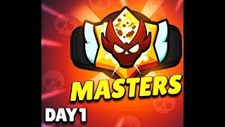 Day 1 Bronze to Silver – Journey to Masters in Brawl Stars [upl. by Anerrol]