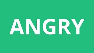 How To Pronounce Angry  Pronunciation Academy [upl. by Dlanod]